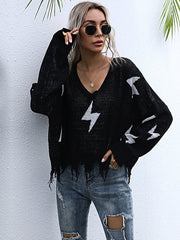 Blitz-Strickpullover