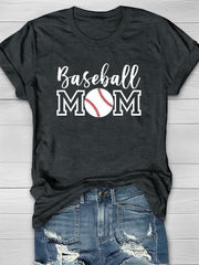 Baseball MOM T-shirt