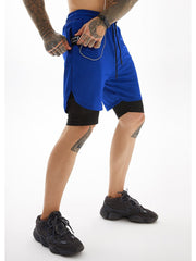 Sport-Fitness-Shorts für Herren