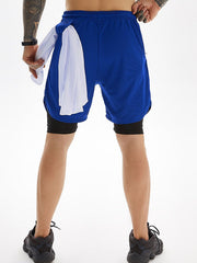 Sport-Fitness-Shorts für Herren