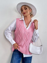 Chaleco de punto de lana