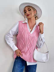 Strickweste aus Wolle