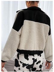 Strickjacke Plüschjacke