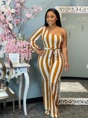 Strapless Waist Flared Pants