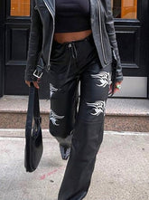 Pantalones de PU Street