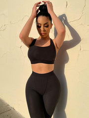 Two-piece Sleeveless Vest