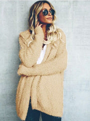 Cardigan Jacket with Hood