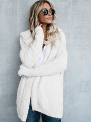 Cardigan Jacket with Hood