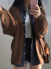 Cardigan Coat Women Thick