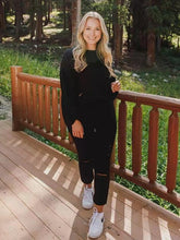 Casual Long-Sleeved Sweater Cotton Suit