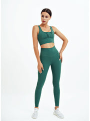 Sujetador deportivo ajustado con chaleco de fitness