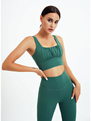 Sujetador deportivo ajustado con chaleco de fitness