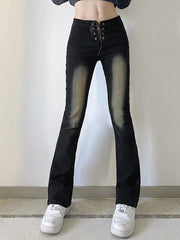 Vintage-Jeans im Used-Look