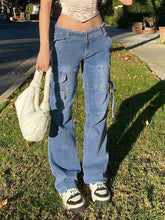 Pantalones deportivos de pierna recta con cordón y cinturón