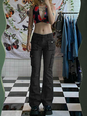 White Gradient Shrink Jeans