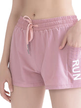 Blendfreie, schnelltrocknende Shorts mit hoher Taille RUN