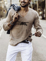 Tops casuales sueltos para hombre