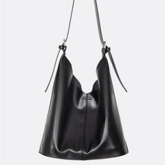 Bolso tote retro de gran capacidad, bolso de mano para la axila.