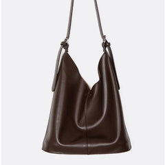 Bolso tote retro de gran capacidad, bolso de mano para la axila.