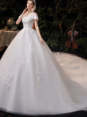 Vestido de novia con nudo y temperamento de ensueño de cola grande de Super Fairy