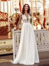 Elegante vestido de noche sin mangas