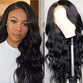 Women's long curly hair wig