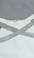 Varna Mini-Bandagekleid mit Cutout