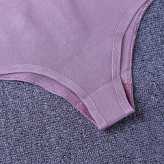 Traje de baño de vendaje con corte halter sin mangas HB703