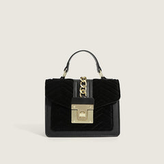 Textured Flip Tote Bag