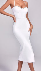 Strappy Slim Midi Dress