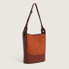 Suede Shoulder Bag