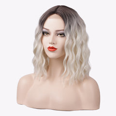 Women's new style short curly hair wig