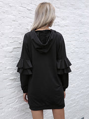 Solid color Hooded Sweatshirt