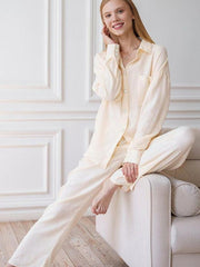 Ropa de confinamiento cómoda y agradable para la piel de algodón