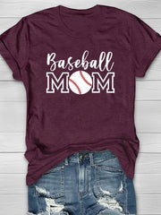 Baseball MOM T-shirt