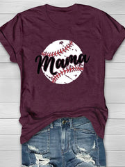 Camiseta de béisbol MAMA