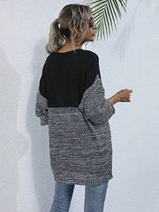 Strickpullover mit Rundhalsausschnitt