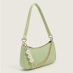 Crocodile Pattern Underarm Bag