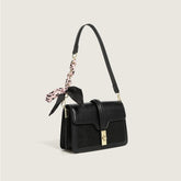 Bolso de hombro con textura de otoño e invierno