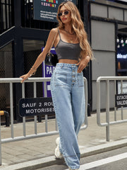 All-match Denim Trousers