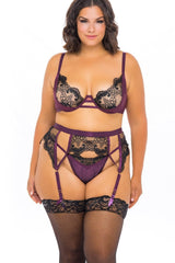 Conjunto de sujetador con aros de 3 piezas