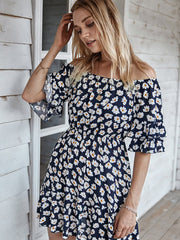 Schönes langes Kleid mit Lotusblatt-Set