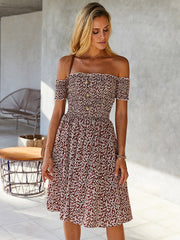 Sleeveless button design long dress