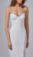 Strappy Slim Midi Dress