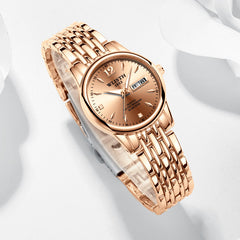 Girl Watch with Steel Strap Women Wathc