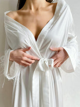 Langarm-Nachthemd für Herbst und Winter