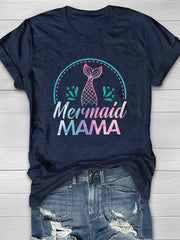Camiseta de sirena MAMA