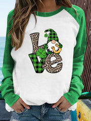 Camiseta de trébol del Día de San Patricio
