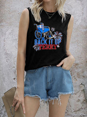 BACK IT UP FROTTEE-TANKTOP