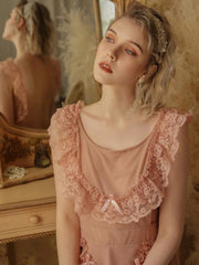 uniforme de sirvienta de malla